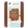 DCWV Magnetic Letterboard 14"X20"-Dark Wood 614902 - 611356149024