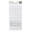 Hooray Thickers Stickers 163/Pkg-Surprise Alpha/Holographic Foam - 344580