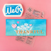 American Crafts Hampton Art Clear Stamps-Sentiment Definitions - 5A002Q89-1GRN6
