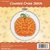 Design Works Counted Cross Stitch Kit With Hoop 6"-Pumpkin - 5A0032Q0-1H4DQ - 021465071787 Design Works Counted Cross Stitch Kit With Hoop 6"-Pumpkin - 5A0032Q0-1H4DQ - 021465071787