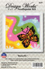 Design Works Needlepoint Kit 5"X5"-Butterfly - 5A0032QH-1H4FP - 021465026299 Design Works Needlepoint Kit 5"X5"-Butterfly - 5A0032QH-1H4FP - 021465026299