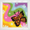Design Works Needlepoint Kit 5"X5"-Butterfly 5A0032QH-1H4FP