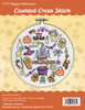 Design Works Counted Cross Stitch Kit With Hoop 8"-Happy Halloween - 5A0032P6-1H4FD - 021465071756