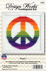 Design Works Needlepoint Kit 5"X5"-Peace - 5A0032QP-1H4FM - 021465025728