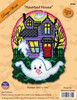 Design Works Plastic Canvas Wall Decor Kit-Haunted House - 5A0032Q5-1H4DF - 021465037042