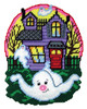 Design Works Plastic Canvas Wall Decor Kit-Haunted House - 5A0032Q5-1H4DF