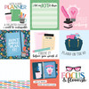 25 Pack - Plan On It Double-Sided Cardstock 12"X12"-4X4 Journaling Cards - 5A0033ZJ-1H5Q0
