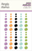 3 Pack - Simple Stories Glossy Enamel Dots 60/Pkg-Spooky Things - 5A00329X-1H3ZB - 810150779264