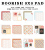 Echo Park Double-Sided Paper Pad 6"X6"-Bookish - 5A003401-1H5QN