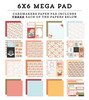 Echo Park Double-Sided Cardmakers Mega Pad 6"X6"-Bookish - 5A003408-1H5QM