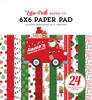 Echo Park Double-Sided Paper Pad 6"X6"-Santa's Christmas Delivery - 5A0033NG-1H5F5 - 810192592531