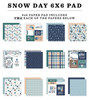 Echo Park Double-Sided Paper Pad 6"X6"-Snow Day - 5A0033VQ-1H5JF