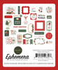 Carta Bella Cardstock Ephemera-Icons, Christmas Village - 5A0033KR-1H587