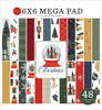 Carta Bella Double-Sided Cardmakers Mega Paper Pad 6"X6"-Christmas In The City - 5A0033L9-1H597 - 810192595570