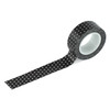 Echo Park Essentials Washi Tape-Black Dot - 5A0033MS-1H5CN - 810179819668