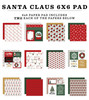 Echo Park Double-Sided Paper Pad 6"X6"-Santa Claus - 5A0033MY-1H5BJ Echo Park Double-Sided Paper Pad 6"X6"-Santa Claus - 5A0033MY-1H5BJ