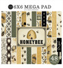 Carta Bella Double-Sided Cardmakers Mega Paper Pad 6"X6"-Honey Bee - 5A0033J7-1H574 - 810192592081