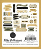 Carta Bella Cardstock Ephemera-Titles & Phrases, Honey Bee - 5A0033HV-1H57D