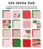 Echo Park Double-Sided Cardmakers Mega Pad 6"X6"-Santa's Christmas Delivery 5A0033QF-1H5D9