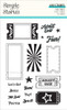 Fun Time Photopolymer Stamps-Tickets - 5A003299-1H3XW - 810150779875
