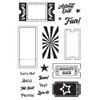 Fun Time Photopolymer Stamps-Tickets - 5A003299-1H3XW