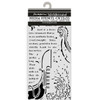 Stamperia Stencil 4.72"X9.84"-Venice City of Art gondola - 5A0031RS-1H3CZ - 5993110044345