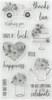 American Crafts Hampton Art Clear Stamps-Flowery - 5A002WW6-1GXQN