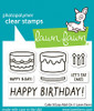 Lawn Fawn Clear Stamps 3"X2"-Cake It Easy Add-On 5A0032HM-1H477 - 783385671866