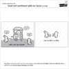 3 Pack - Lawn Fawn Clear Stamps 3"X2"-Treat Cart Sentiment Add-On: Tacos - 5A0032HN-1H47V