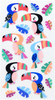 3 Pack - Sticko Stickers-Toucan - 5A002QJF-1GS7W