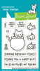 2 Pack - Lawn Fawn Clear Stamps 3"X4"-Keep On Swimming Add-On - 5A0032H4-1H488 - 783385671699