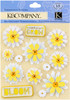 3 Pack - K&Compnay Dimensional Stickers-Daisy - 5A002Q6S-1GR9D - 643077668744