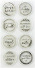 American Crafts Hampton Art Clear Stamps-Circle Sentiments - 5A002WW9-1GXQG