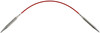 ChiaoGoo Red Circular Knitting Needles 9"-Size 8/5mm - 6009-8