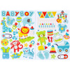 Sticko Themed Flip Pack Stickers 165/Pkg-Baby Boy - 52-60170