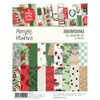 3 Pack - Simple Stories Double-Sided Paper Pad 6"X8" 24/Pkg-All Wrapped Up - 5A0034WP-1H6BK - 810191520412