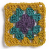 3 Pack - Red Heart All In One Granny Square Petite Yarn-Boppin - 5A002X8L-1GY72