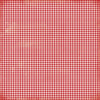 25 Pack - Simple Vintage Believe Double-Sided Cardstock 12"X12"-Candy Cane Gingham - 5A0034W6-1H6C6