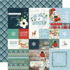 25 Pack Simple Vintage Flannel Season Double-Sided Cardstock 12"X12"-2X2/4X4 Elements 5A0034X7-1H6CZ - 810191520115