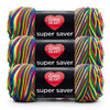 8 Pack - Red Heart Super Saver Yarn 3 Pack-Mexicana - 5A002K6S-1GLRN - 726465299772