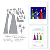 Spellbinders Clear Stamp & Die Set From Wonderland-The Three Magi 5A00352H-1H6LL