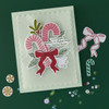 Hero Arts Stamp & Cut-Candy Cane Swag - 5A003529-1H6LR Hero Arts Stamp & Cut-Candy Cane Swag - 5A003529-1H6LR