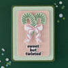 Hero Arts Stamp & Cut-Candy Cane Swag - 5A003529-1H6LR