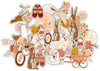 Craft Consortium Chipboard Ephemera-Nostalgia 5A00358N-1H6M8