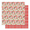 25 Pack Up On The Rooftop Double-Sided Cardstock 12"X12"-Jolly Plaid 5A0034MK-1H695 - 709388351017