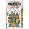 AALL And Create A6 Photopolymer Clear Stamp Set-Miniature Mansions - 5A0034ZB-1H6GY - 5061097790262