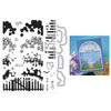 Hero Arts Stamp & Cut-Coastal Blooms HeroScape - 5A003527-1H6KY