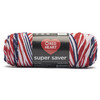 8 Pack - Red Heart Super Saver Yarn 3/Pack-Americana - 5A002156-1G4B1