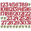 Simple Vintage Believe Bits & Pieces Die-Cuts-Number - 5A0034V8-1H6F2