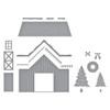 Spellbinders Etched Dies By Annie Williams-Country Christmas Barn - 5A00352J-1H6KD Spellbinders Etched Dies By Annie Williams-Country Christmas Barn - 5A00352J-1H6KD